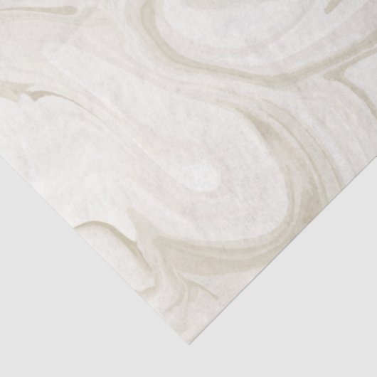Gemarmerde verf van witte tinten Elegante bruiloft Tissuepapier (Detail)