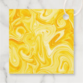 Gemarmerde Verfkunst Vakantie Happy Chanoeka Bedankjes Labels (Achterkant)