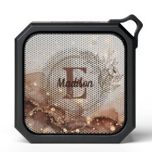 Gemarmerde Waterverf met glitteraccenten