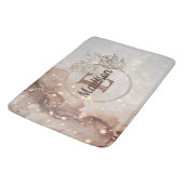 Gemarmerde Waterverf met glitteraccenten Badmat (Gekanteld)