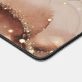 Gemarmerde Waterverf met glitteraccenten Bureaumat (Hoek)