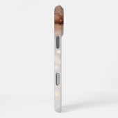 Gemarmerde Waterverf met glitteraccenten iPhone Hoesje (Rechterkant)