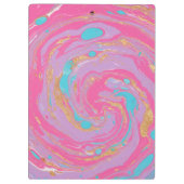 gemarmerde werveling klembord (Achterkant)