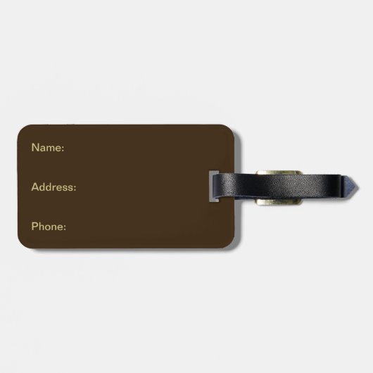 Gemarmerde witte vlinder op gras bagagelabel (Achterkant horizontaal)