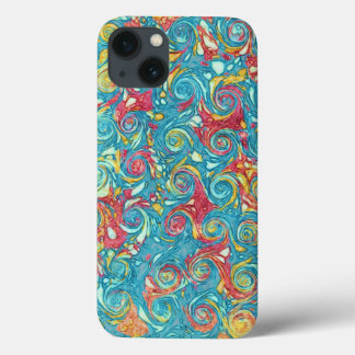 Gemarmerde zwammen iPhone 13 hoesje