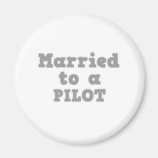 GEMARRIEERD OP EEN PILOT MAGNEET (Voorkant)