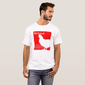 Gemartelde kip t-shirt (Voorkant volledig)