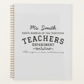 Gemartelde leraren afdeling Custom Planner (Voorkant)