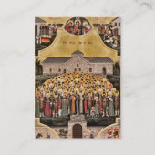 Gemartelde metgezellen van Bulgarije Kaart Plaatskaartje (Voorkant)