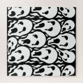 Gemartelde Zielen Weird Horror Kunst Legpuzzel (Horizontaal)