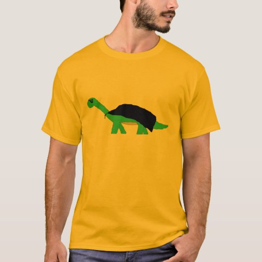Gemaskeerd Apatosaurus apparel T-shirt (Voorkant)