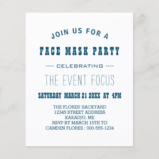 gemaskeerd in paisley (Achterkant)