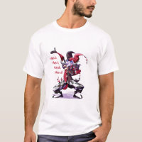 Gemaskeerd ontwerp T-Shirt van het Shaco