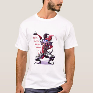 Gemaskeerd ontwerp T-Shirt van het Shaco