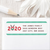 Gemaskeerd rendieradres 2020 Aangepast vakantieadr Etiket (Insitu)