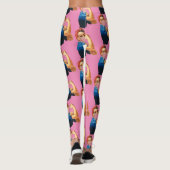 Gemaskeerde Vrouw Empowerment Thunder_Cove Leggings (Achterkant)