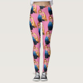 Gemaskeerde Vrouw Empowerment Thunder_Cove Leggings (Voorkant)