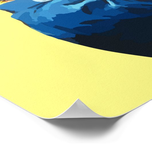 Gemaskeerde Vrouw Empowerment Thunder_Cove Poster (Hoek)