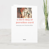 Gemaskerd bal een uitnodiging die geschikt is voor (Achterkant)