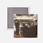 Gemaskerd bal in de opera van Edouard Manet Magneet (Voorkant / Achterkant)