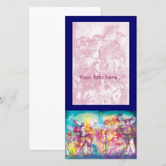 GEMASKERD BAL,Mardi Gras-maskers,Dans,Muziek (Voorkant / Achterkant)