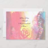 GEMASKERD BAL, Mardi Gras-maskers, Dans, Muziek Kaart (Achterkant)