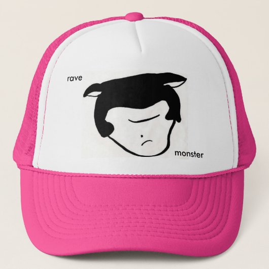 gemaskerd monster trucker pet (Voorkant)