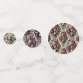 Gemaskerd verval — Gotisch Victoriaans Confetti (Achterkanten)