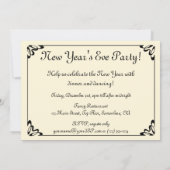 Gemaskerde all Opera van Manet, nieuwjaarsfeest Kaart (Achterkant)