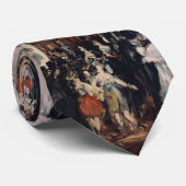 Gemaskerde bal bij de Opera Edouard Manet Stropdas (Opgerold)