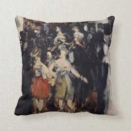 Gemaskerde bal bij de opera van Edouard Manet Kussen