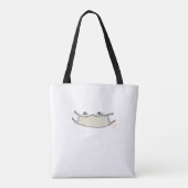 gemaskerde boodschappentas tote bag (Achterkant)