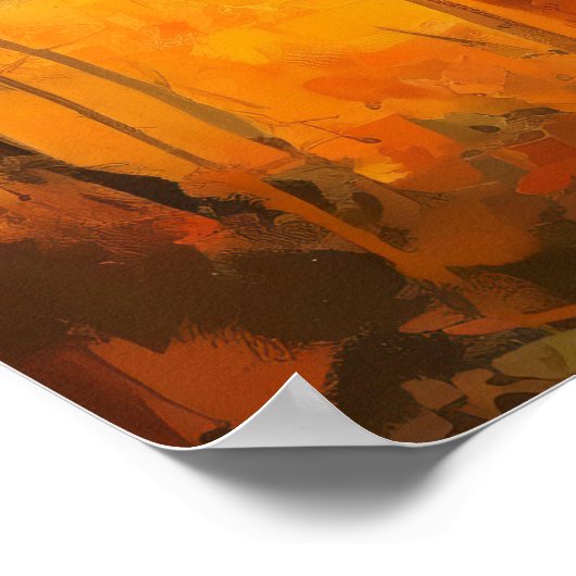 Gemaskerde Dogon Mannen van Mali, West-Afrika, Pos Poster (Hoek)