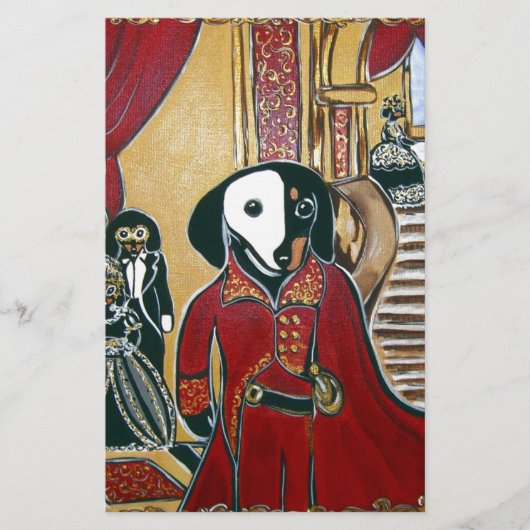 GEMASKERDE DOXIE BRIEFPAPIER (Voorkant)