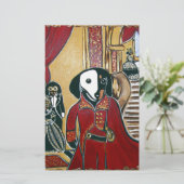 GEMASKERDE DOXIE BRIEFPAPIER (Staand voorkant)