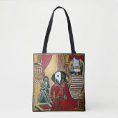 GEMASKERDE DOXIE  TOTE BAG (Voorkant)
