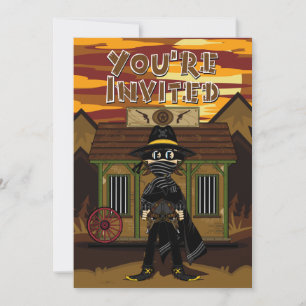 Gemaskerde Gunslinger op uitnodiging van de Jail P