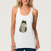 Gemaskerde kat op brand T-shirt (Voorkant)