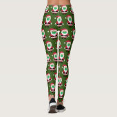 Gemaskerde Kerstman Leggings (Achterkant)
