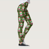 Gemaskerde Kerstman Leggings (Rechts)
