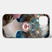 Gemaskerde Lady Fantasy Kunst Case-Mate iPhone Case (Achterkant (horizontaal))