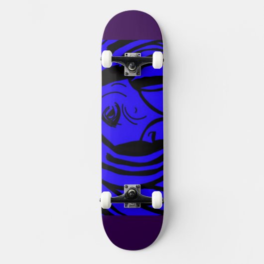 Gemaskerde Man Skateboard (Voorkant)