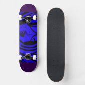 Gemaskerde Man Skateboard (Voorkant)