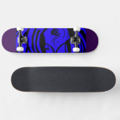 Gemaskerde Man Skateboard (Horizontaal)