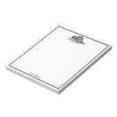 gemaskerde Raccoon Notitieblok (Linkerzijde)