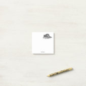 gemaskerde Raccoon Post-it® Notes (Op bureau)