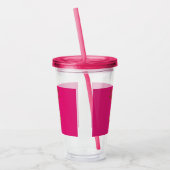 Gemaskerde rendieren acryl drinkbeker (Links)