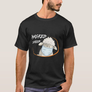 Gemaskerde schapen t-shirt