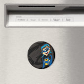 Gemaskerde Supergirl Hero Magneet (Insitu (Vaatwasser))