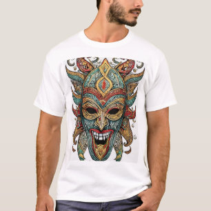 Gemaskerde tradities t-shirt